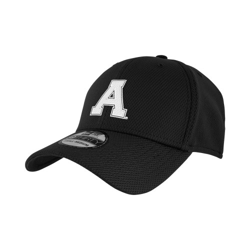 New Era Black Diamond Era 39Thirty Stretch Fit Hat-Alma College Athletic A