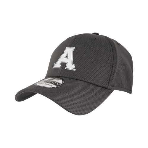 New Era Charcoal Diamond Era 39Thirty Stretch Fit Hat-Alma College Athletic A