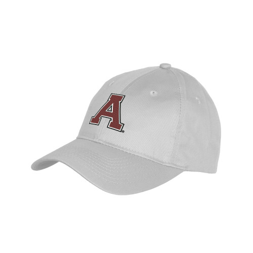 Youth Light Grey Pro Style Hat-Alma College Athletic A