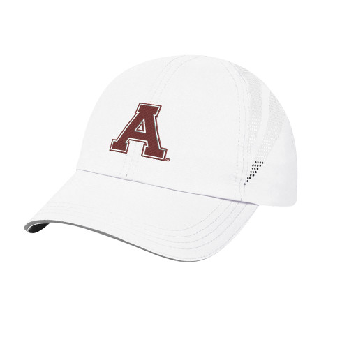 White Performance Cap-Alma College Athletic A