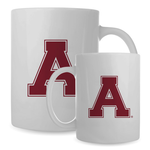 Full Color White Mug 15oz-Alma College Athletic A