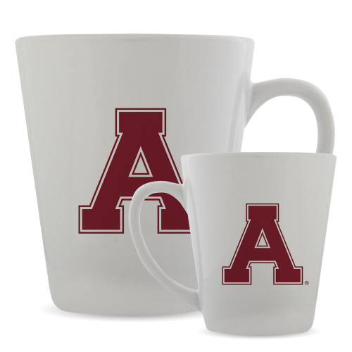 Full Color Latte Mug 12oz-Alma College Athletic A