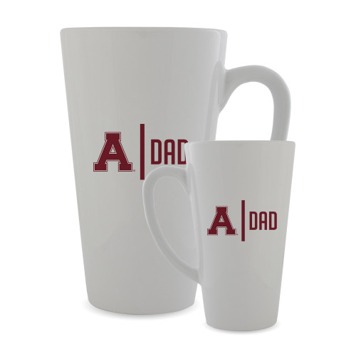 Full Color Latte Mug 17oz-Alma College Dad