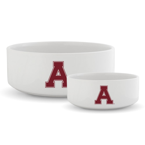 Ceramic Dog Bowl-Alma College Athletic A