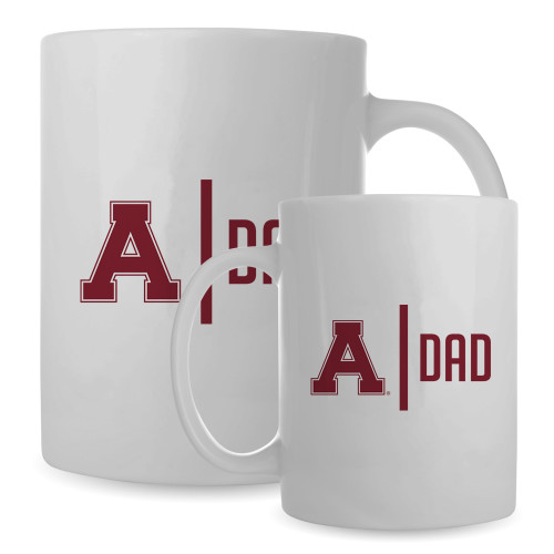 Dad Full Color White Mug 15oz-Alma College Dad