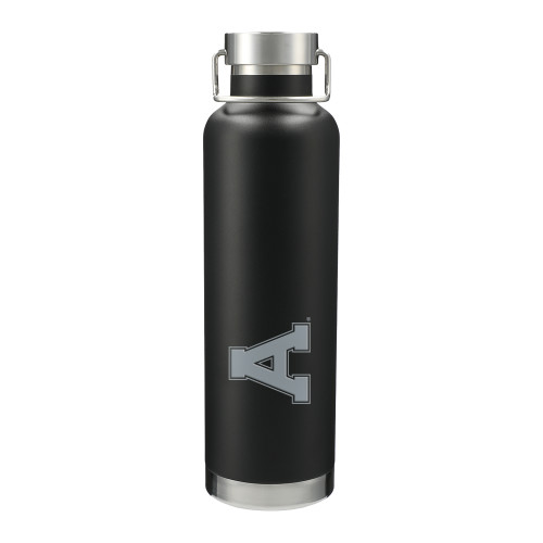 Thor Copper Vacuum Insulated Black Bottle 32oz-Alma College Athletic A Engraved