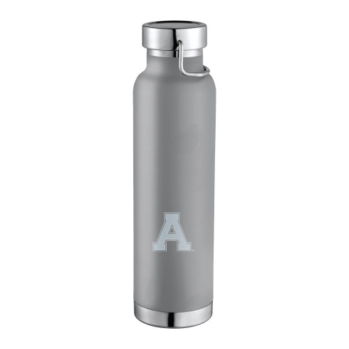 Thor Copper Vacuum Insulated Grey Bottle 22oz-Alma College Athletic A Engraved