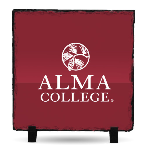 Photo Slate-Alma College Institutional Wordmark Stacked