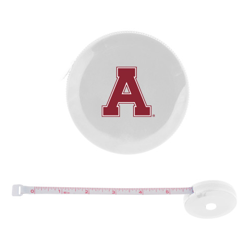 White Round Cloth 60 Inch Tape Measure-Alma College Athletic A