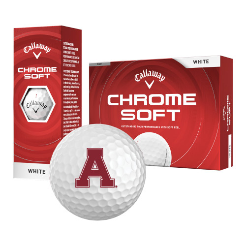 Callaway Chrome Soft Golf Balls 12/pkg-Alma College Athletic A