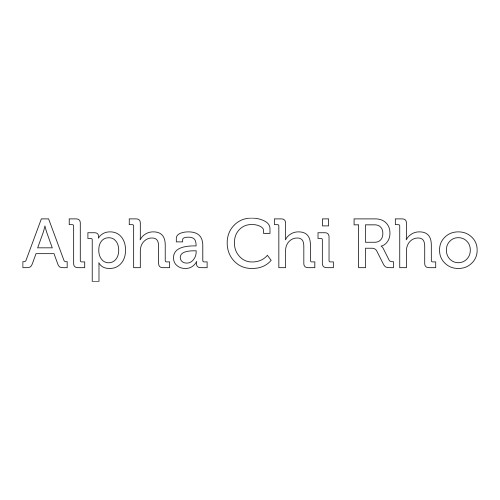  Large Decal - Alpha Chi Rho