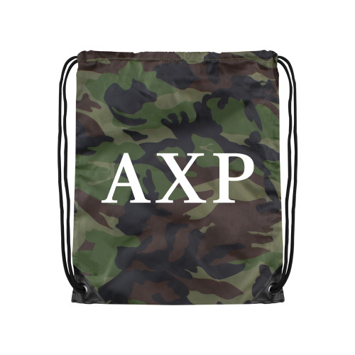  Camo Drawstring Backpack - AXP