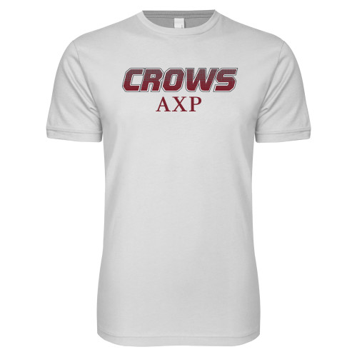  Next Level White SoftStyle T Shirt - Crows AXP