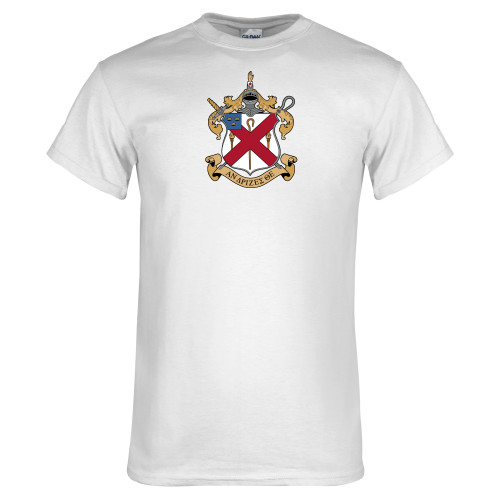 White T Shirt-Crest