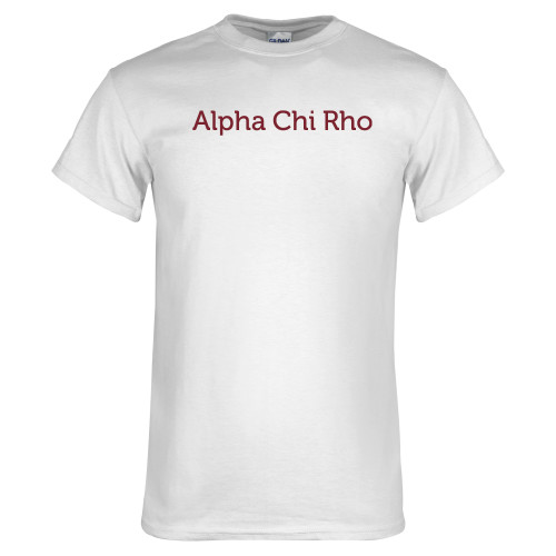 White T Shirt-Alpha Chi Rho