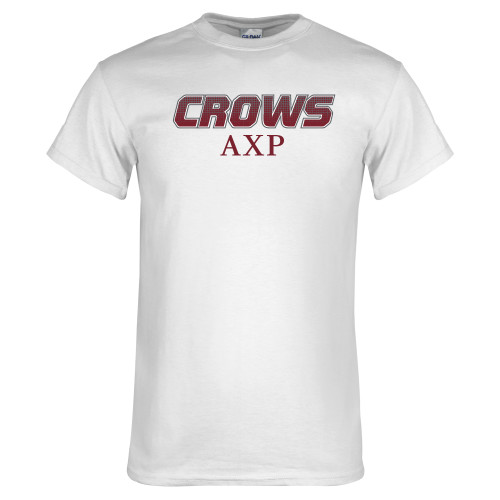 White T Shirt-Crows AXP