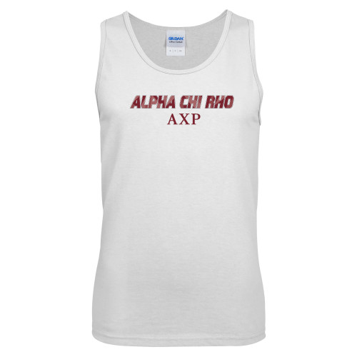 White Tank Top-Alpha Chi Rho AXP