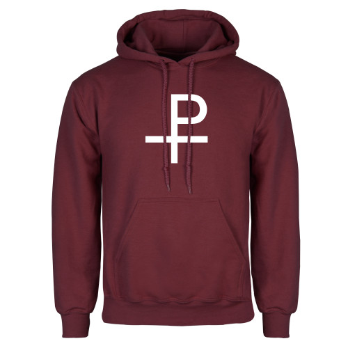 Maroon Fleece Hoodie-Labarum