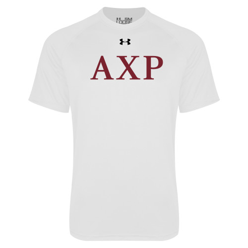 Under Armour White Tech Tee-AXP