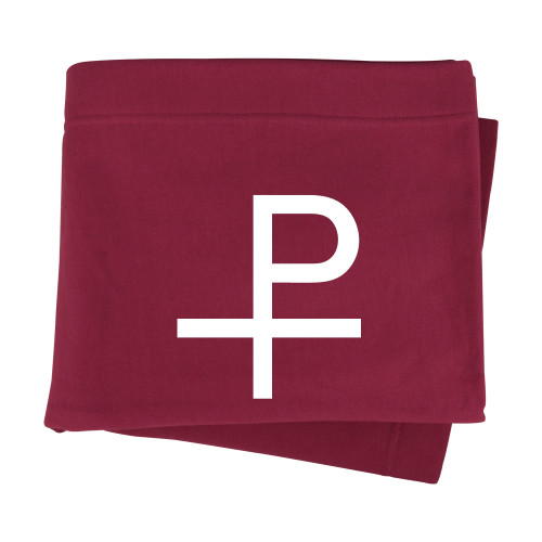  Maroon Sweatshirt Blanket - Labarum