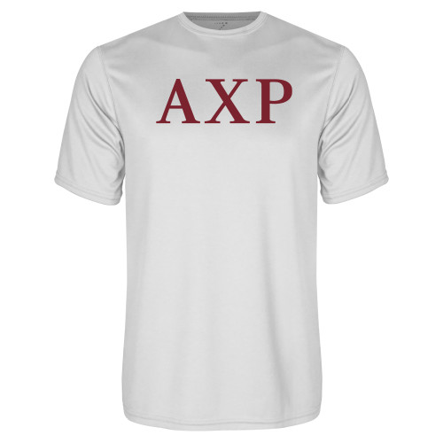White Performance Tee-AXP