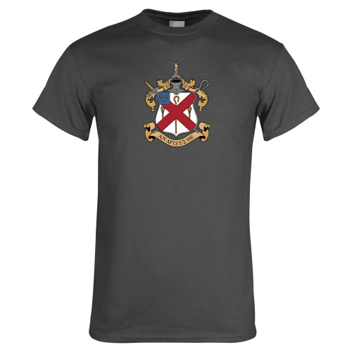 Charcoal T Shirt-Crest