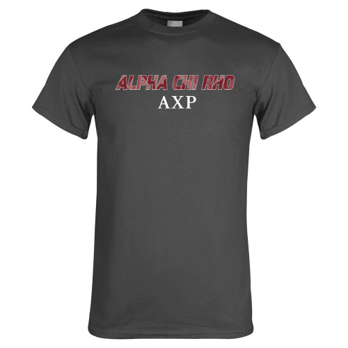 Charcoal T Shirt-Alpha Chi Rho AXP