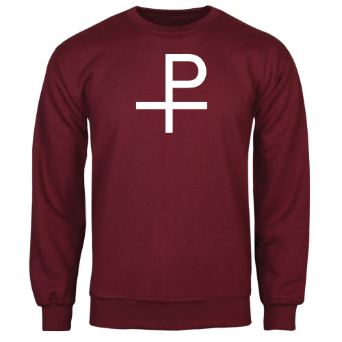 Maroon Fleece Crew-Labarum