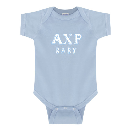 Light Blue Infant Onesie-AXP Baby