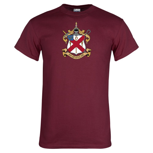 Maroon T Shirt-Crest