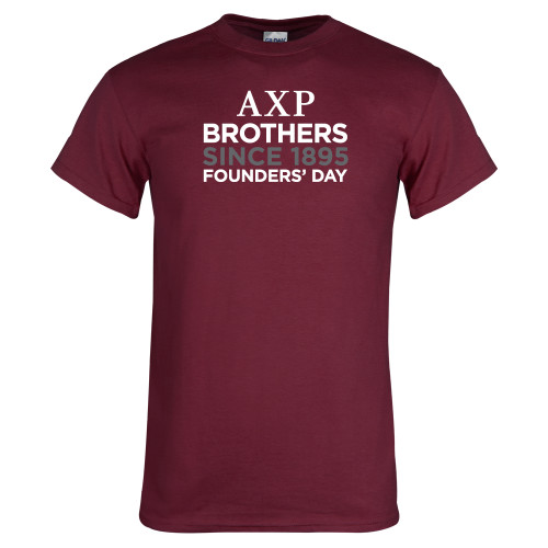 Maroon T Shirt-Founders Day/Brothers