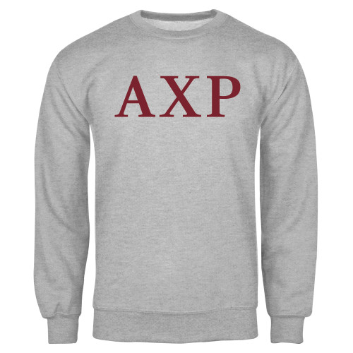 Grey Fleece Crew-AXP