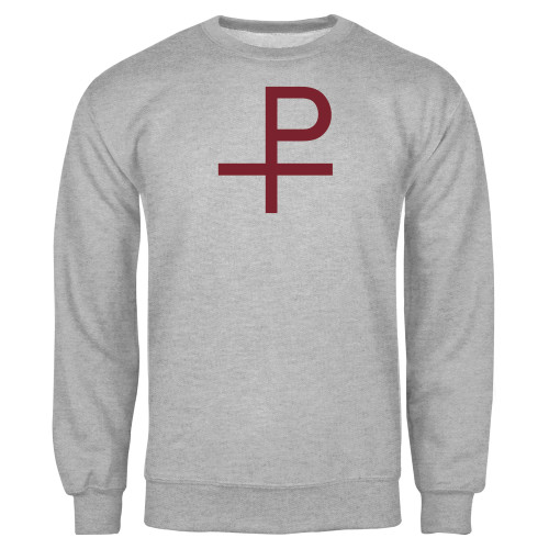 Grey Fleece Crew-Labarum