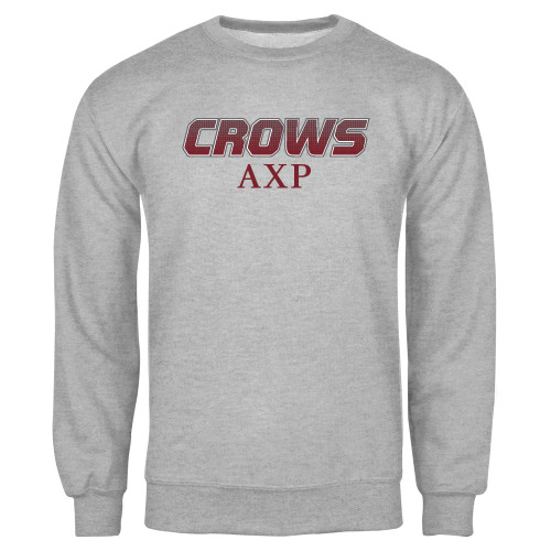 Grey Fleece Crew-Crows AXP