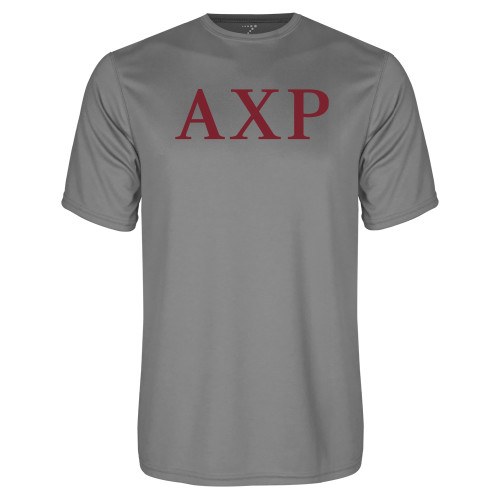 Grey Concrete Performance Tee-AXP