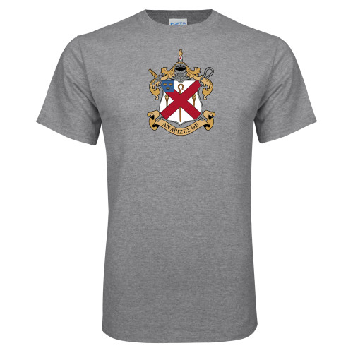 Grey T Shirt-Crest