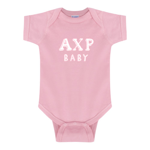 Light Pink Infant Onesie-AXP Baby