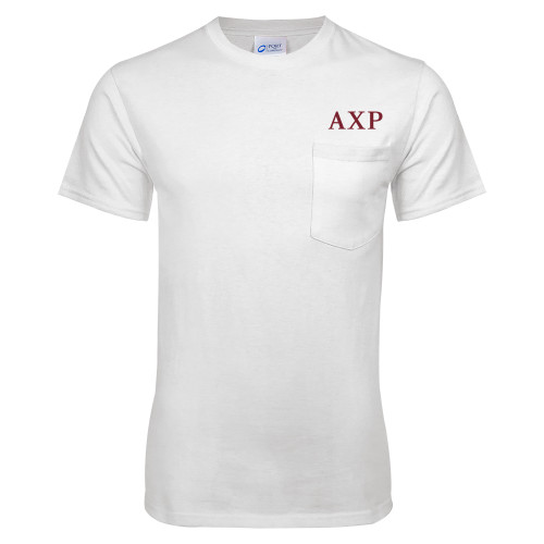  White T-Shirt w/Pocket - AXP