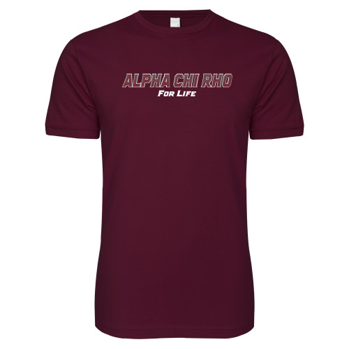 Main Image for  Next Level Maroon SoftStyle T Shirt
