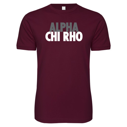 Main Image for  Next Level Maroon SoftStyle T Shirt