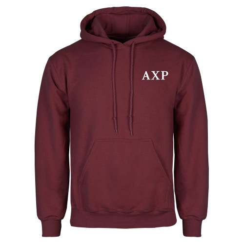  Maroon Fleece Hoodie - AXP