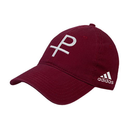 Adidas Maroon Adjustable Washed Slouch-Labarum