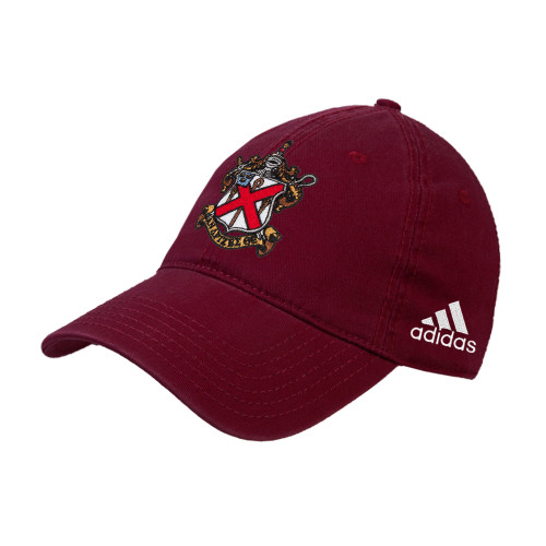 Adidas Maroon Adjustable Washed Slouch-Crest