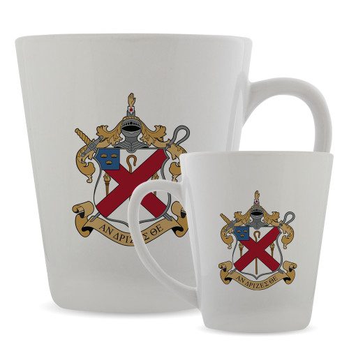  Full Color Latte Mug 12oz - Crest
