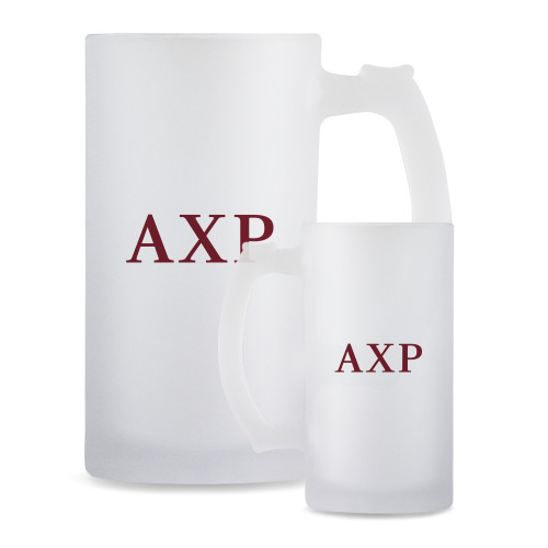  Full Color Decorative Frosted Glass Mug 16oz - AXP