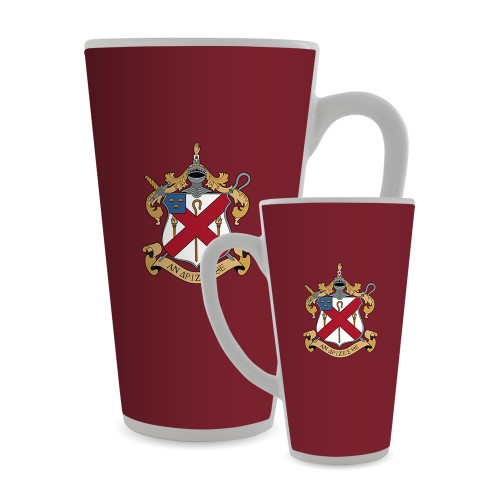  Full Color Latte Mug 17oz - Crest