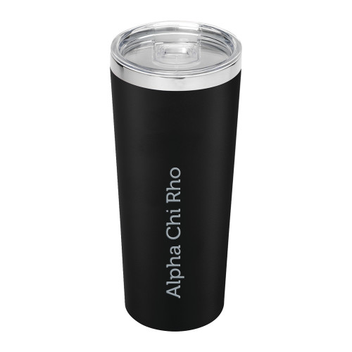  Thor Vacuum Insulated Black Tumbler 22oz - Alpha Chi Rho Engraved