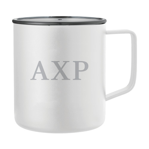Main Image for  Rover Camp Vacuum Insulated White Mug 14oz