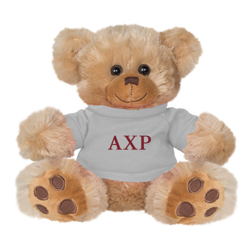  Plush Big Paw 8 1/2 inch Brown Bear w/Grey Shirt - AXP