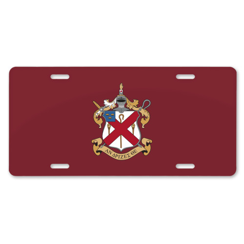  License Plate - Crest